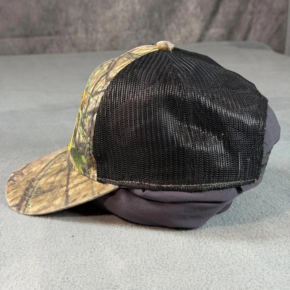 Mossy Oak Camo Trucker Hat Mesh‎ Back Snapback Hunting Fishing Cap Mens OSFM